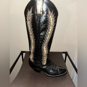 Western Cowboy Boots. Tony Lama. Snakeskin